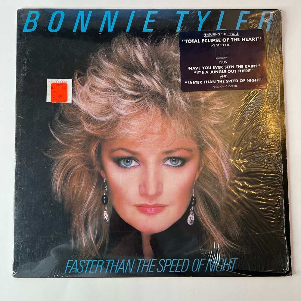 Bonnie Tyler Faster Than The Speed of Night Vinyl